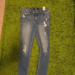 Early 2010’s Hollister Jeggings with floral pattern